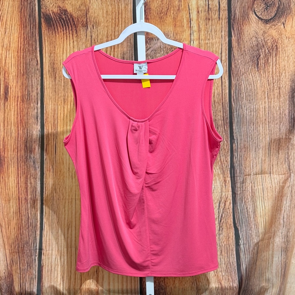 Worthington Stretch Sleeveless Blouse Size XL
